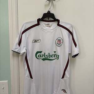 Reebok Liverpool 2003-2005 Away Football Soccer Jersey Shirt